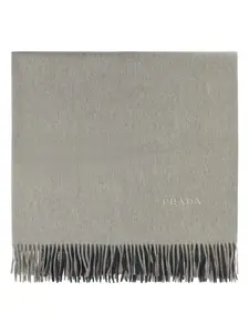 Одеяло в двух тонах Prada, серый
