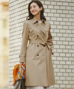 Длинный тренч из габардина Air Tumbler TC 23Rd Ward L, цвет Camel [034]