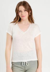 Базовая футболка CUSS KNOT DETAIL Cache Cache, кремовый