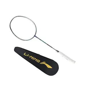 Li-Ning LiNing Windblade Collection 500 Полноуглеродные профессиональные бадминтонные ракетки 675 мм Одна ракетка Blue