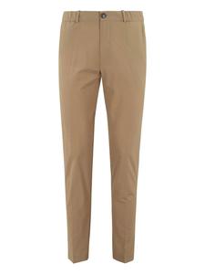 Эластичные брюки чинос RRD, коричневый