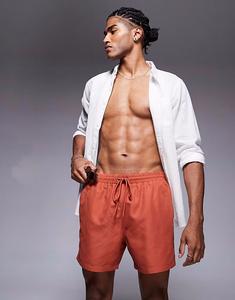 Плавки South Beach цвета ржавчины