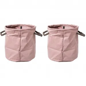 Ваза декоративная для дома Creativ «Парча Бархат», (набор, 2 шт.) Creativ Home, розовый