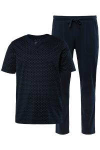 Длинная пижама JP1880, Dark blue