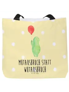 Шоппер Mr. & Mrs. Panda, желтый пастельный