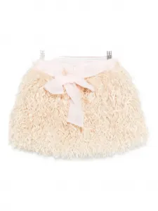 Юбка с бантом Miss Grant Kids, бежевый