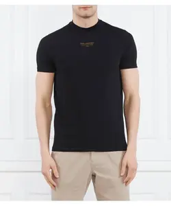 Футболка с круглым вырезом Regular fit Karl Lagerfeld, черный