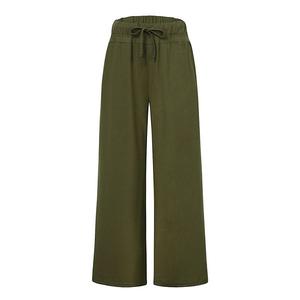 Женские широкие спортивные брюки с эластичным поясом и карманами Maxxis Merch, Army Green