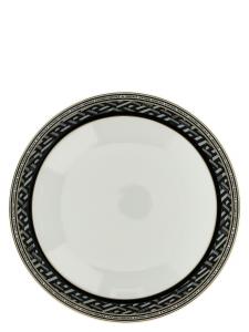 Суповая тарелка «La Greca» ⌀ 22 см Versace Home, белый/черный