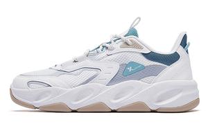 Кроссовки XTEP Undercurrent 2.0 Skateboarding Shoes Men Low-top White, белый/синий