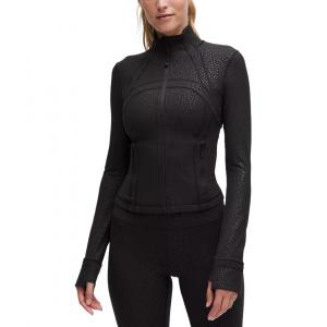 Lululemon Куртки и пальто женские Leopard Print Daisy Embossed Black