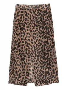 Юбка Shevin с леопардовым принтом Baum Und Pferdgarten, коричневый