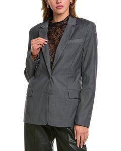 Бардо Майка Приталенный Блейзер Bardot, серый