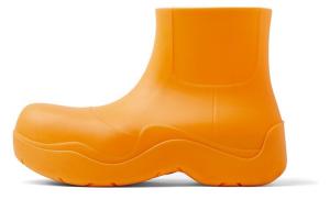 Женские ботильоны Bottega Veneta, оранжевый