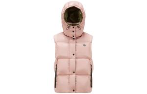 Жилет женский светло-розовый Moncler, светло-розовый
