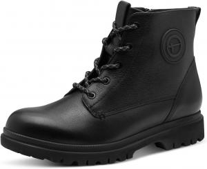 Женские современные ботильоны Tamaris, Black (Black Leather)