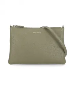 Лучшая маленькая сумка через плечо Coccinelle, зеленый