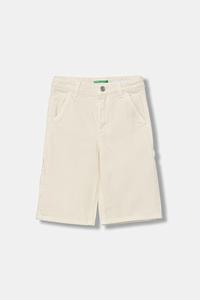 Детские джинсовые шорты United Colors Of Benetton, бежевый