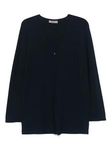 Кардиган тонкой вязки D.Exterior, синий