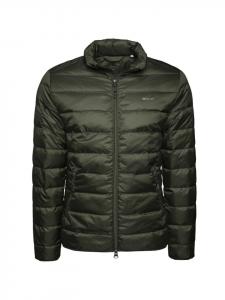 Gant Легкая пуховая куртка темно-зеленого цвета