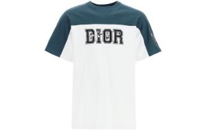 Ежеквартальные новинки Футболка мужская зеленая Dior, зеленый