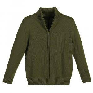 Детский вязаный кардиган из 100 % хлопка с молнией и полной молнией Gioberti, цвет Olive