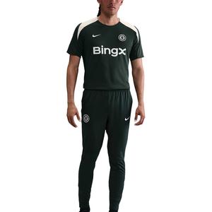 Футболка Chelsea Fc Strike Men's Dri-FIT с коротким рукавом Nike, outdoor зеленый