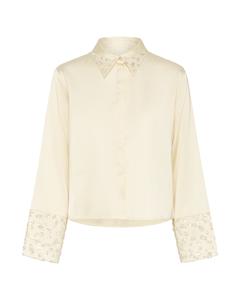 KAREN BY SIMONSEN Рубашка 'KBCarmen' в бежевом цвете