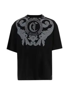 Футболка с принтом с короткими рукавами Just Cavalli, черный