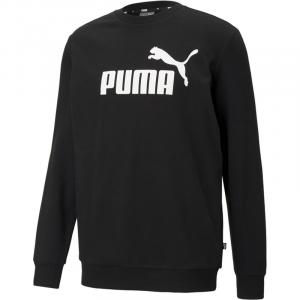 Толстовка ess big logo crew tr Puma, черный