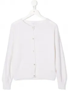 Кардиган с круглым вырезом Monnalisa, нейтральный