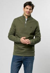 Толстовка CLEMENT HALF-ZIP MCS, зеленый