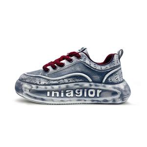 Низкие повседневные туфли с амортизацией и износостойким покрытием для мужчин KYMOOU, Gray