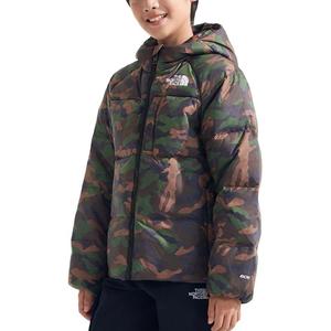 THE NORTH FACE Пуховик Camouflage Print для подростков