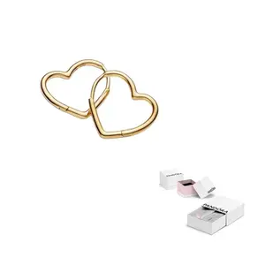 Pandora 14K Gold Plated Alloy серьги Women's Gold