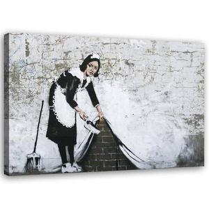 Фрески Feeby Banksy Sweeping Maid XXL, серый