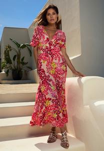 Платье макси CHIC by Lirette, розовый