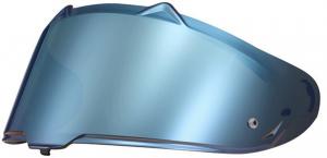 Треугольный иридиевый визор LS2 ff807/ff817, Iridium Blue