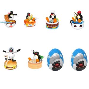 Пингвин Пингвин семейная коллекция сценариев загадочные коробки одиночная загадочная коробка/полный набор 6 шт Tide Rising Anime