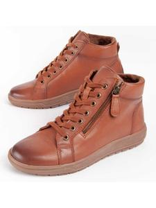 Ботинки Botilina коричневого цвета Purapiel