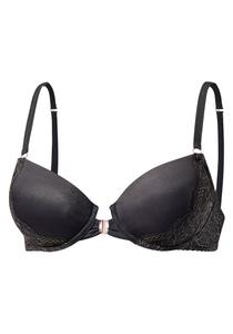 Бюстгальтер без косточек LASCANA Neckholder BH, цвет schwarz bronzefarben