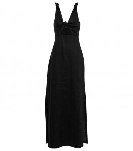 Александр льняное макси-платье SIR, черный