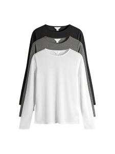 Рубашка The Set, серый/черный/белый