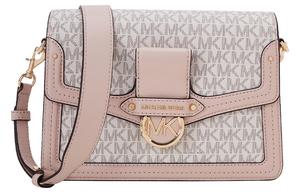 MICHAEL KORS Сумка-мессенджер Jessie из искусственной кожи, наплечная сумка, кросс-боди средний размер женская vanilla white & pink