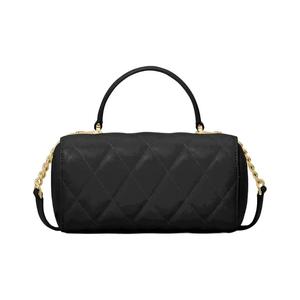 Кожаная сумка через плечо Cow Leather Heart Cylinder Fit One Shoulder Handbag Women's black Kate Spade, Set (Bag+Dust Bag)