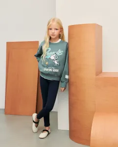 Базовые детские леггинсы Kids El Corte Inglés, темно-синий