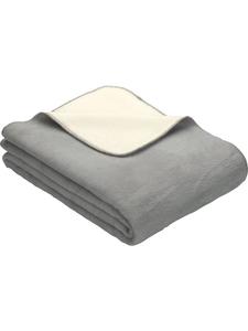 Одеяло Erwin Müller Wohn Matera, цвет silber/wollweiß