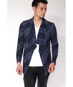 TORNADO MART∴Кардиган с драпировкой и асимметричным узором