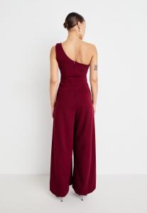 Комбинезон PETITE FLEUR ONE SHOULDER WAL G PETITE, бордовый