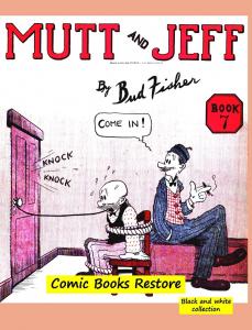 Mutt and Jeff Book n°7: From comics golden age - 1920 - Restoration 2022 (Blurb)